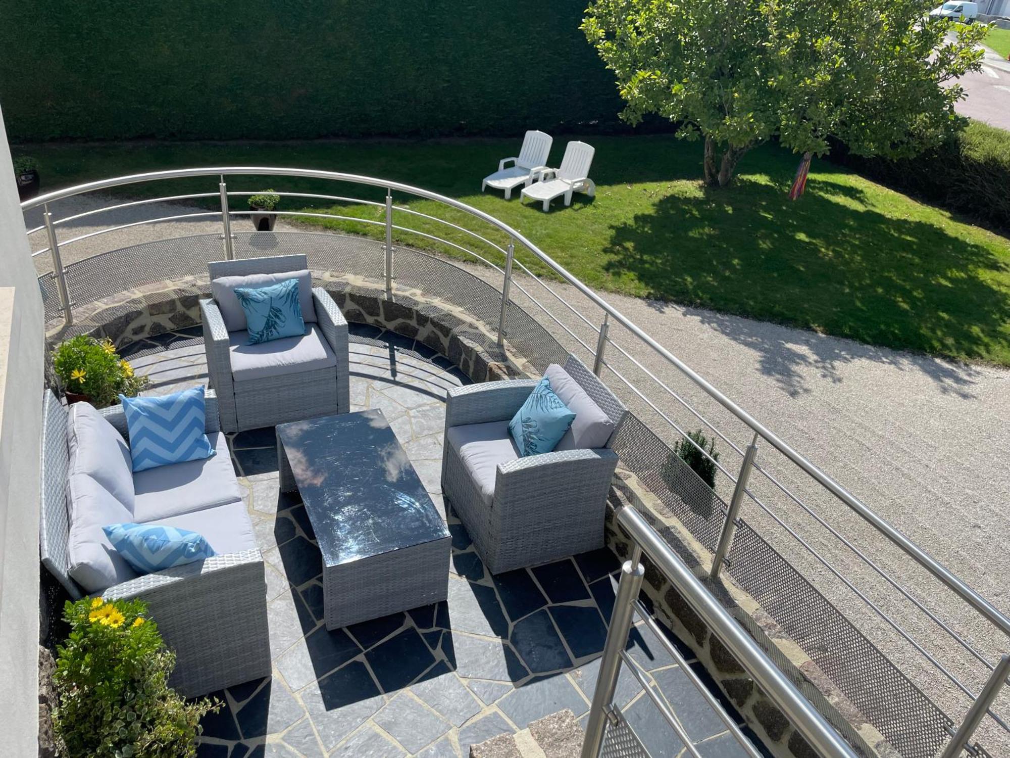 "La Revillaise" Proche Mer, Grand Jardin Clos, 2 A 5 Personnes-Adultes-Enfants- Réville Esterno foto