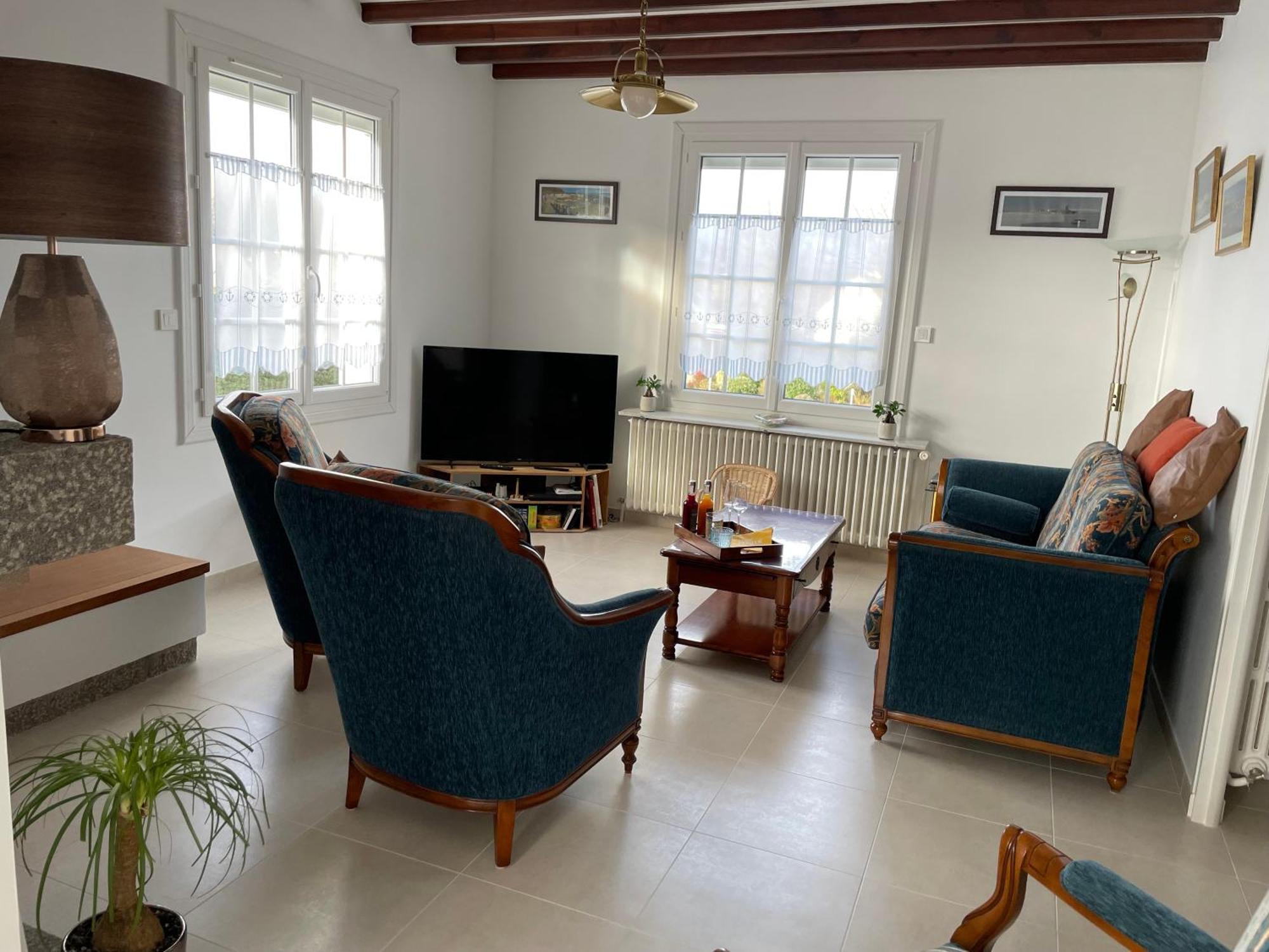 "La Revillaise" Proche Mer, Grand Jardin Clos, 2 A 5 Personnes-Adultes-Enfants- Réville Esterno foto