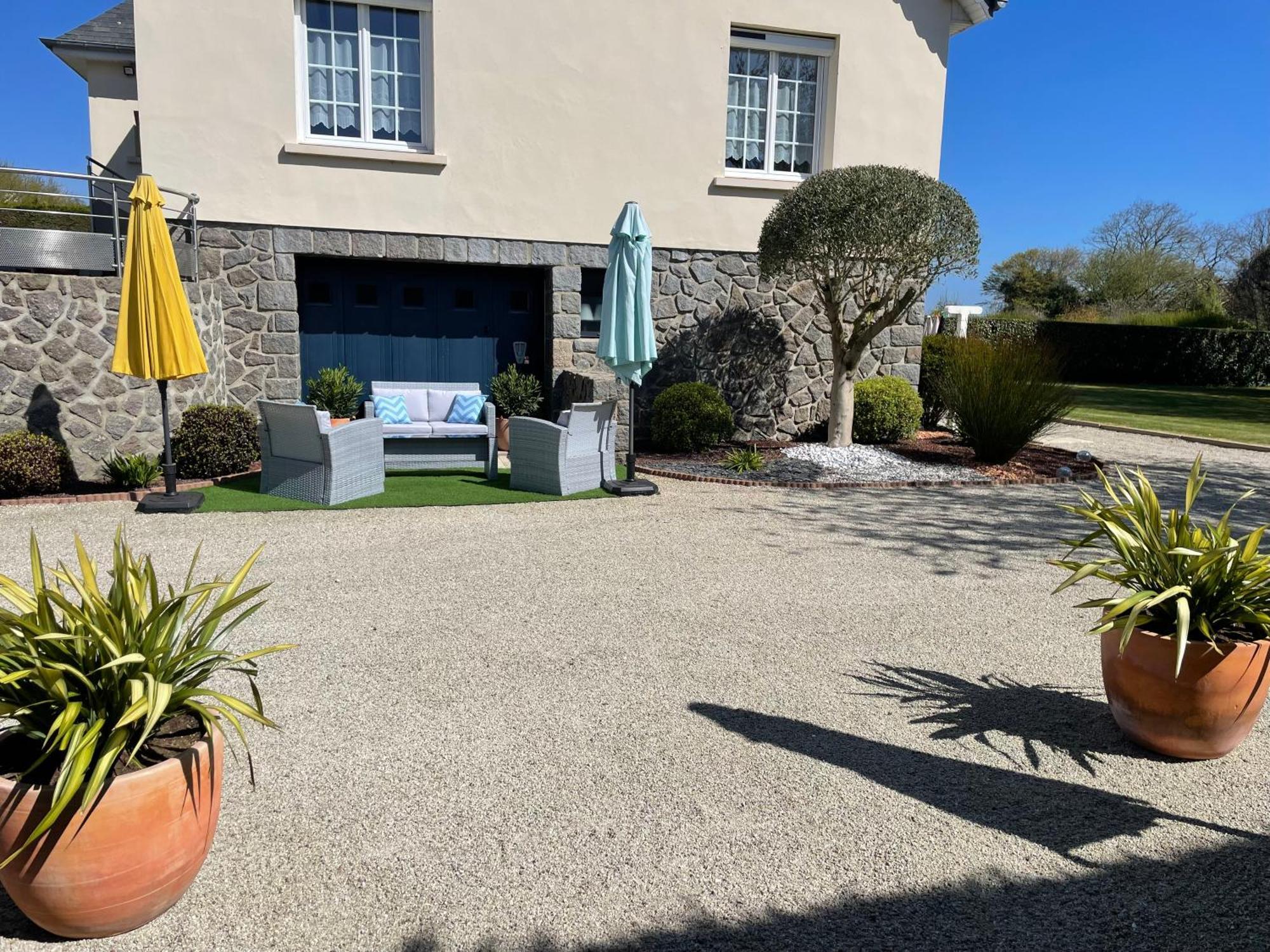 "La Revillaise" Proche Mer, Grand Jardin Clos, 2 A 5 Personnes-Adultes-Enfants- Réville Esterno foto